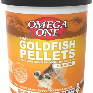 Omega One Goldfish Fish Small Pellets 4.2oz
