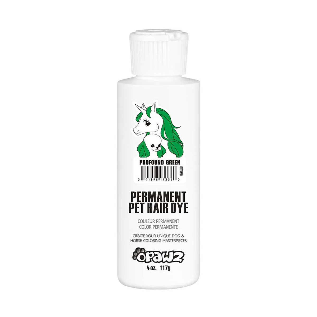 OPAWZ Permanent Pet Hair Dye, 4 oz, Profound Green
