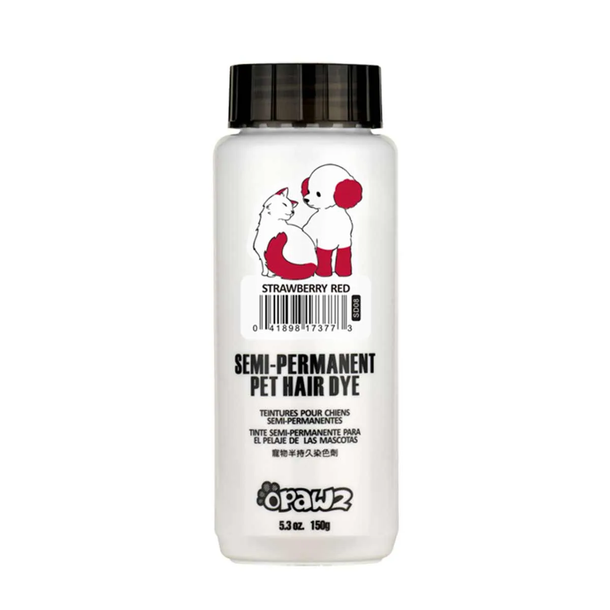 OPAWZ Semi-Permanent Dye, Strawberry Red
