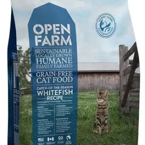 Open Farm Cat Catch-of-the-season Whitefish 4lb {L-x}