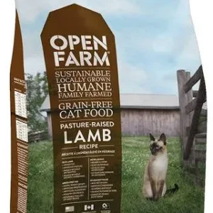 Open Farm Cat Pastured Lamb 4lb {L-x}