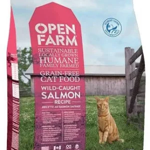 Open Farm Cat Wild Caught Salmon 4lb {L-x}