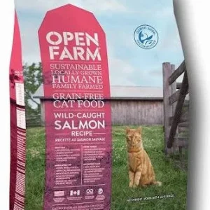 Open Farm Cat Wild Caught Salmon 8lb {L-x}