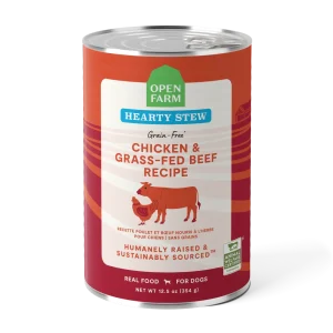 Open Farm Chicken & Grass-Fed Beef Hearty Stew for Dogs
