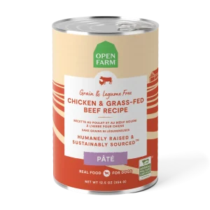 Open Farm Chicken & Grass-Fed Beef Pâté for Dogs