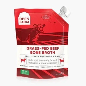 OPEN FARM DOG CAT BONE BROTH BEEF 12OZ 6 PACK