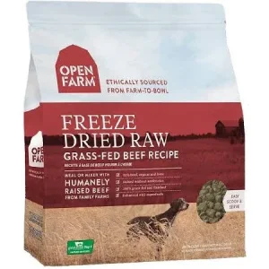 Open Farm Dog Freeze Dried Grassfed Beef 13.5oz {L+x}