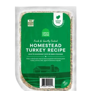 Open Farm Gently Cooked Homestead Turkey Recipe Frozen Dog Food, 16oz