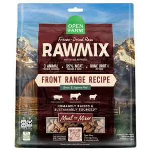 Open Farm Grain Free RawMix Front Range Recipe Freeze