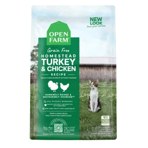 Open Farm Homestead Turkey & Chicken Grain-Free Cat Kibble