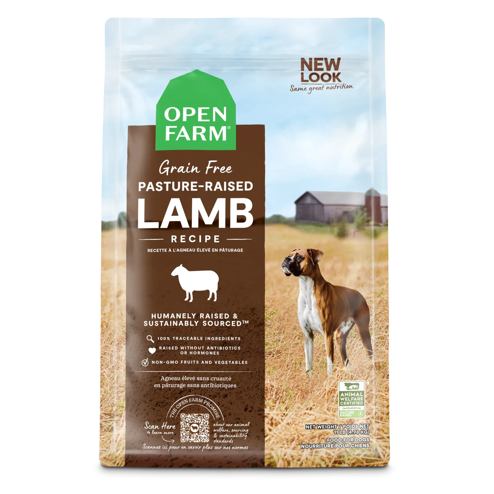 Open Farm Pasture-Raised Lamb Grain-Free Dog Kibble