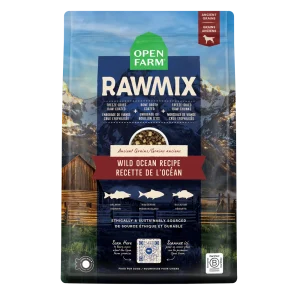 Open Farm RawMix Wild Ocean Ancient Grains Dog Kibble, 20lbs