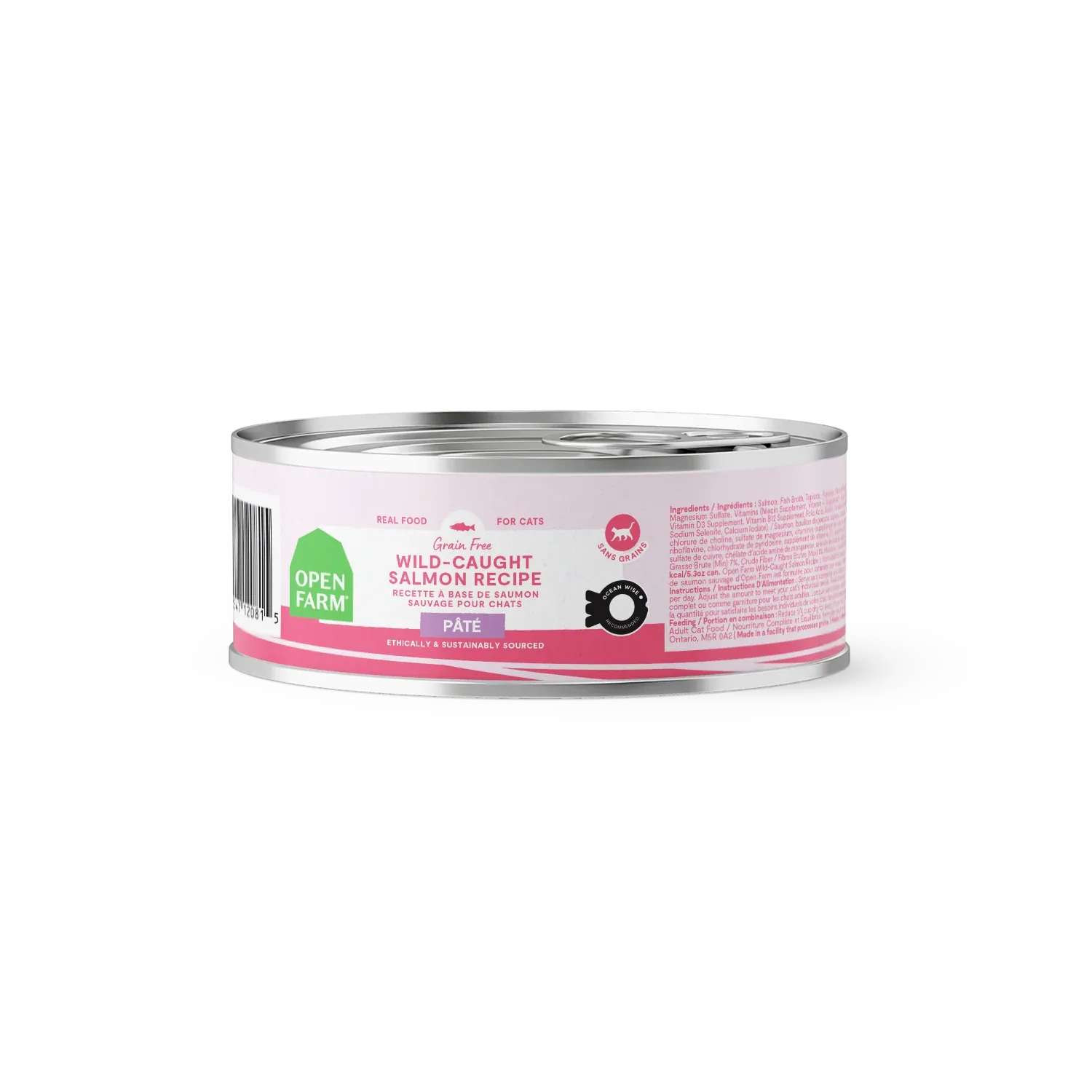 Open Farm Wild-Caught Salmon Pâté Cat Wet