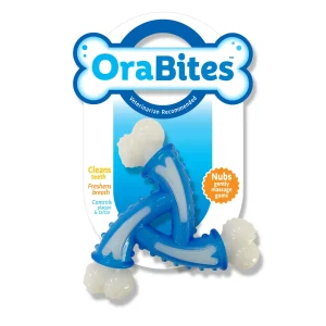 OraBites Triangle Shaped Bone Chew Toy