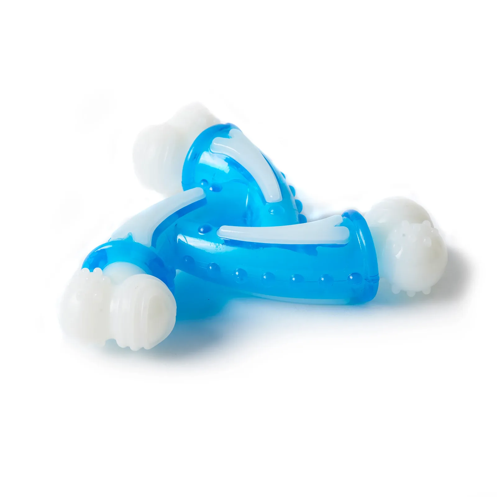 OraBites Triangle Shaped Bone Chew Toy - Image 2
