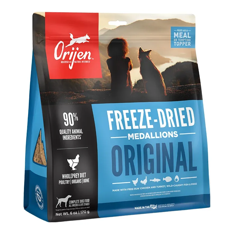 Orijen Adult Dog Freeze Dried Food Original 6oz{L+x}