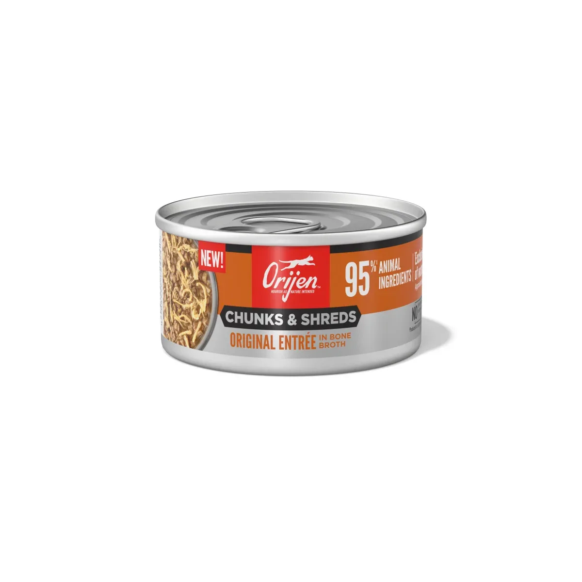 Orijen Chunks & Shreds Canned Cat Food Original Entrée 24ea/3 oz