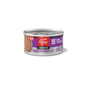 Orijen Chunks & Shreds Canned Kitten Food Chicken & Tuna Entrée 24ea/3 oz