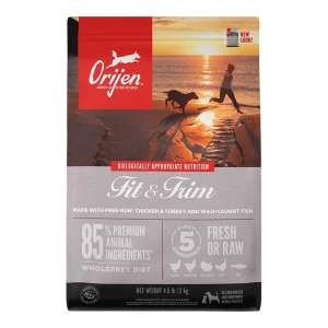 Orijen Fit and Trim Dry Dog Food 4.5lb {L-x}