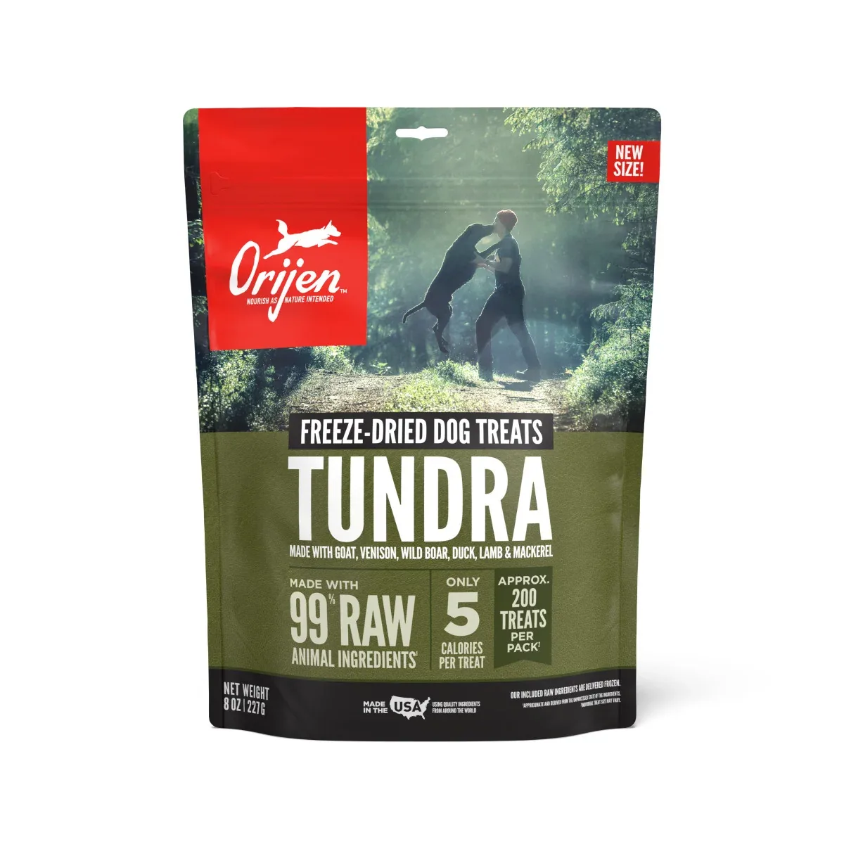 Orijen Freeze-Dried Dog Treats Tundra 8 oz