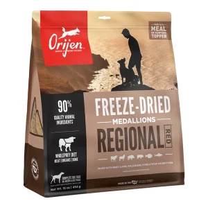 Orijen Freeze Dried Regional Red Dog Food 16oz {L+x}
