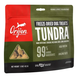 Orijen Freeze Dried Tundra Dog Treats 1.5oz {L+x}