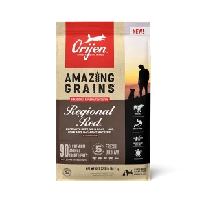 ORIJEN High Protein Amazing Grains Regional Red Dry Dog Food