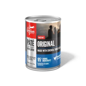 Orijen Pâté w/Liver Canned Dog Food Original Chicken, Turkey & Cod 12ea/12.8 oz