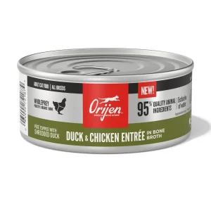 Orijen Pâté w/Shreds Canned Cat Food Duck & Chicken 12ea/5.5 oz