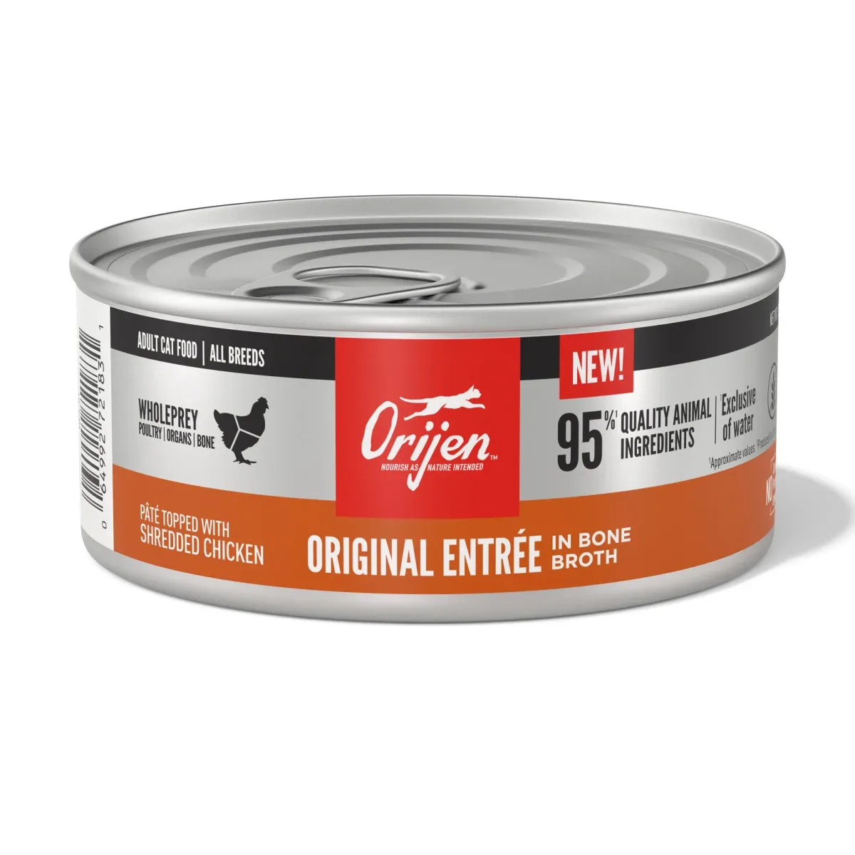 Orijen Pâté w/Shreds Canned Cat Food Original 12ea/5.5 oz