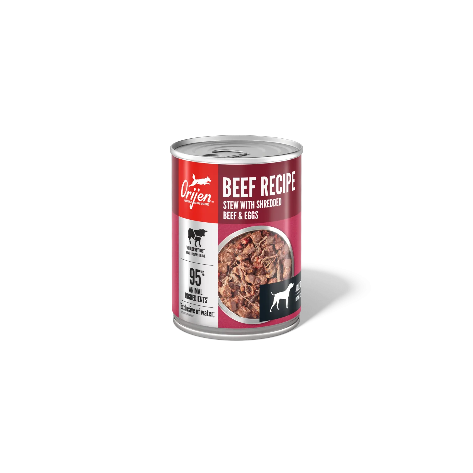 ORIJEN Premium Wet Dog Food Beef Recipe Stew, 12.8oz
