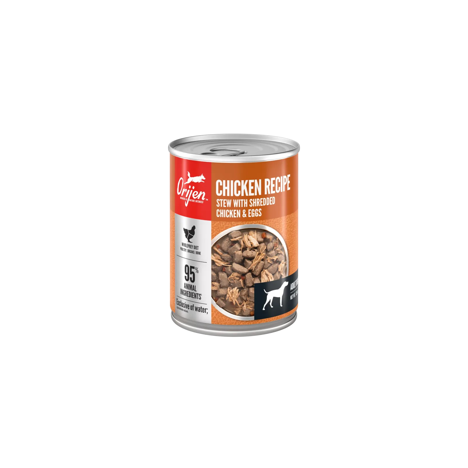 ORIJEN Premium Wet Dog Food Chicken Recipe, 12.8oz