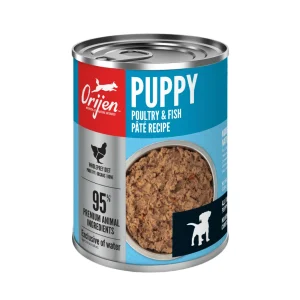 ORIJEN Premium Wet Dog Food Puppy Poultry & Fish Pate Recipe, 12.8oz