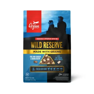 Orijen Wild Reserve Dry Dog Food Free-Run Chicken & Grains 4 lb