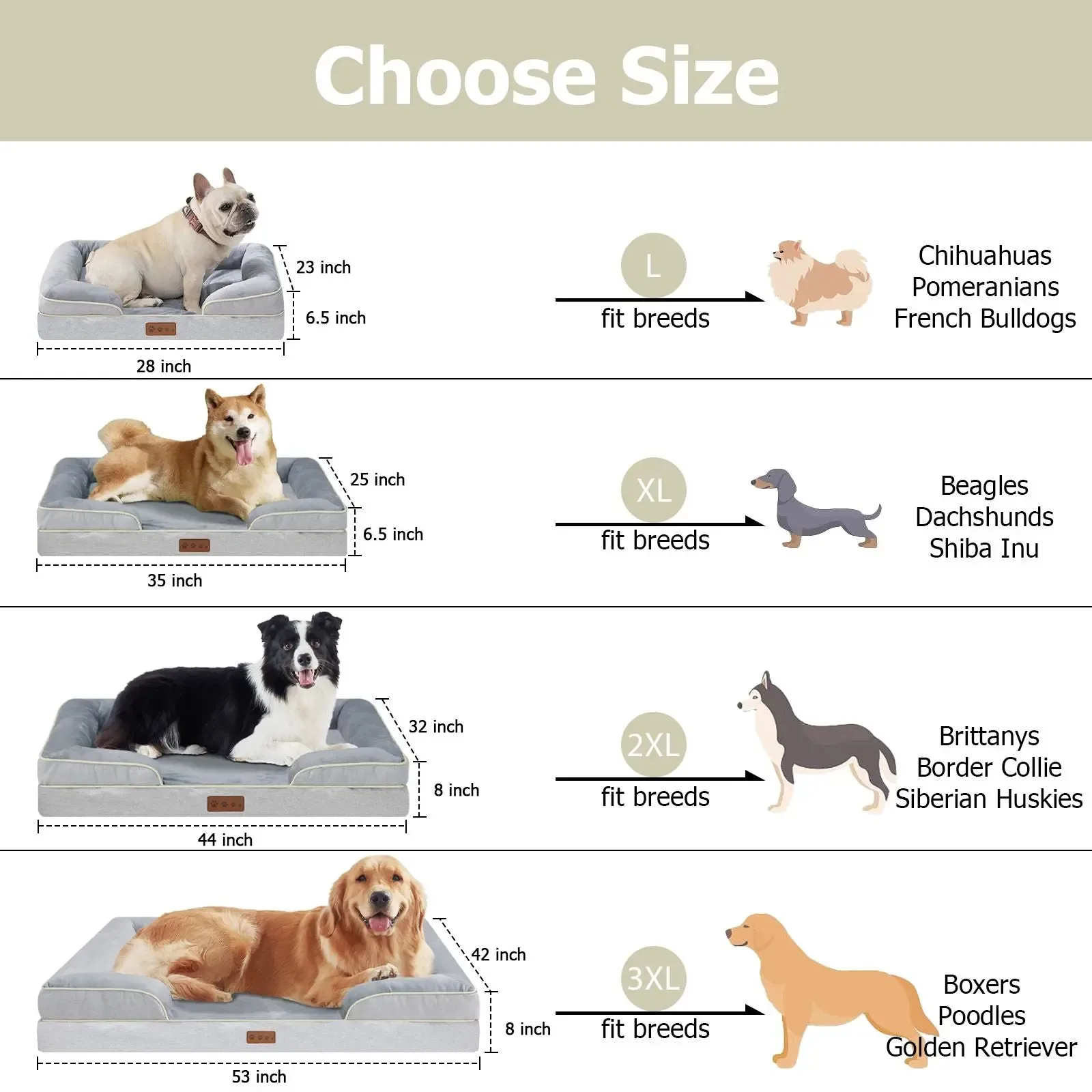 Orthopedic Pet Bed – Supportive Washable Bed with Non-Slip Base - Image 2