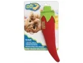 OurPets Cosmic 100% Catnip Filled Chili Pepper 'Hot Stuff' Cat Toy, Red, Green - Image 2