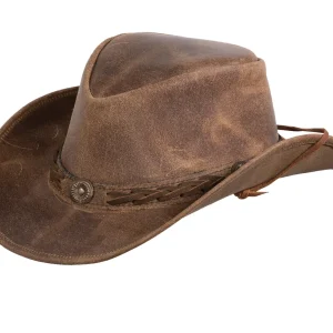 Outback Trading Ridge Leather Hat