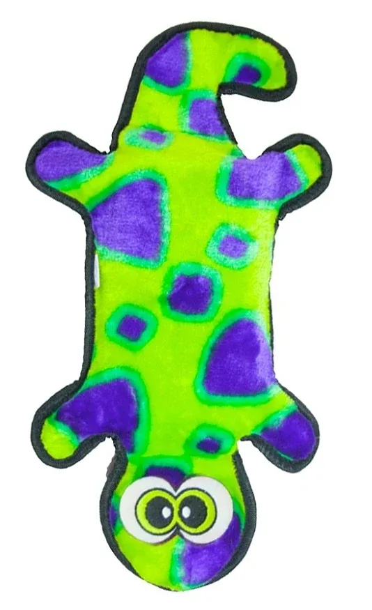 Outward Hound Invincibles Gecko - Green/Purple Large