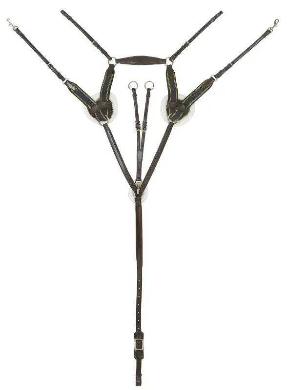 Ovation 5 Point Padded Breastplate - Image 2