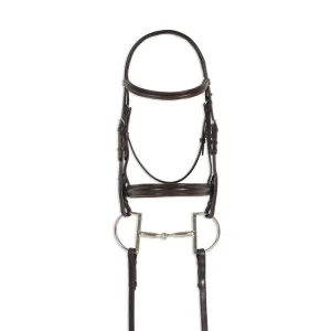 Ovation Breed Plain Raised Padded Bridle