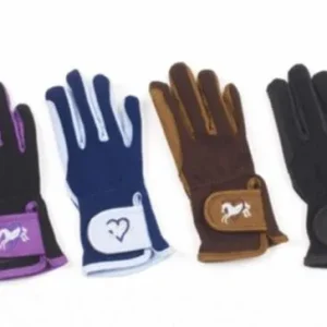 Ovation Child Heart And Horse Gloves