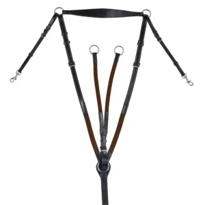 Ovation Classic Wide Elastic Hunt Breastplate Hors
