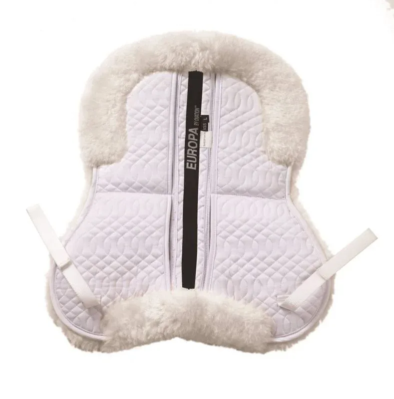 Ovation Europa Half Pad- 4 Shim Small White/White