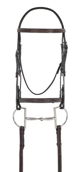 Ovation Fancy Stitch Wide Noseband Bridle