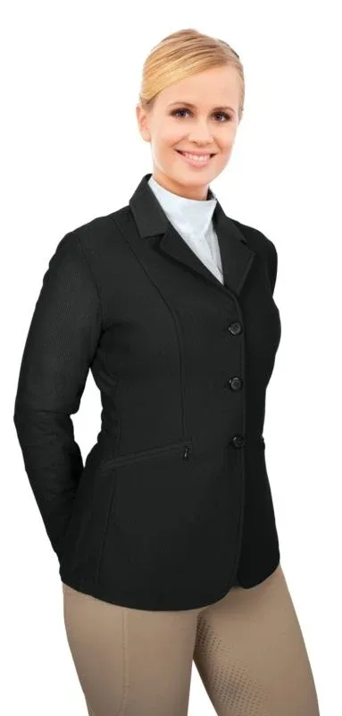 Ovation Ladies AirFlex 3-Button Show Coat Medium (