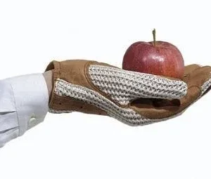 Ovation Ladies Crochet Back Glove