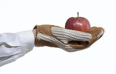 Ovation Ladies Crochet Back Glove - Image 2