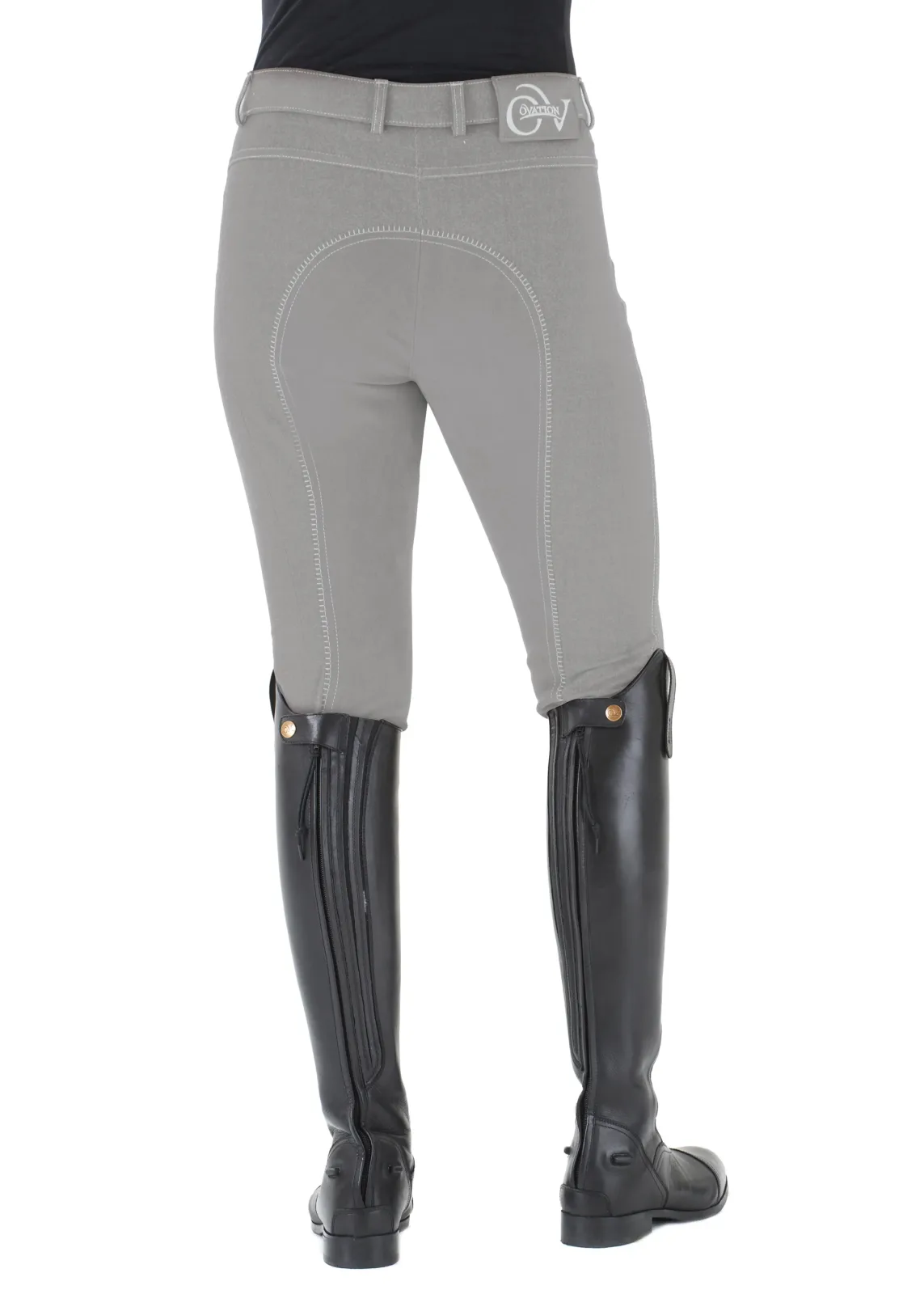 Ovation® Ladies' Euro Mélange Classic Full-Seat Breech