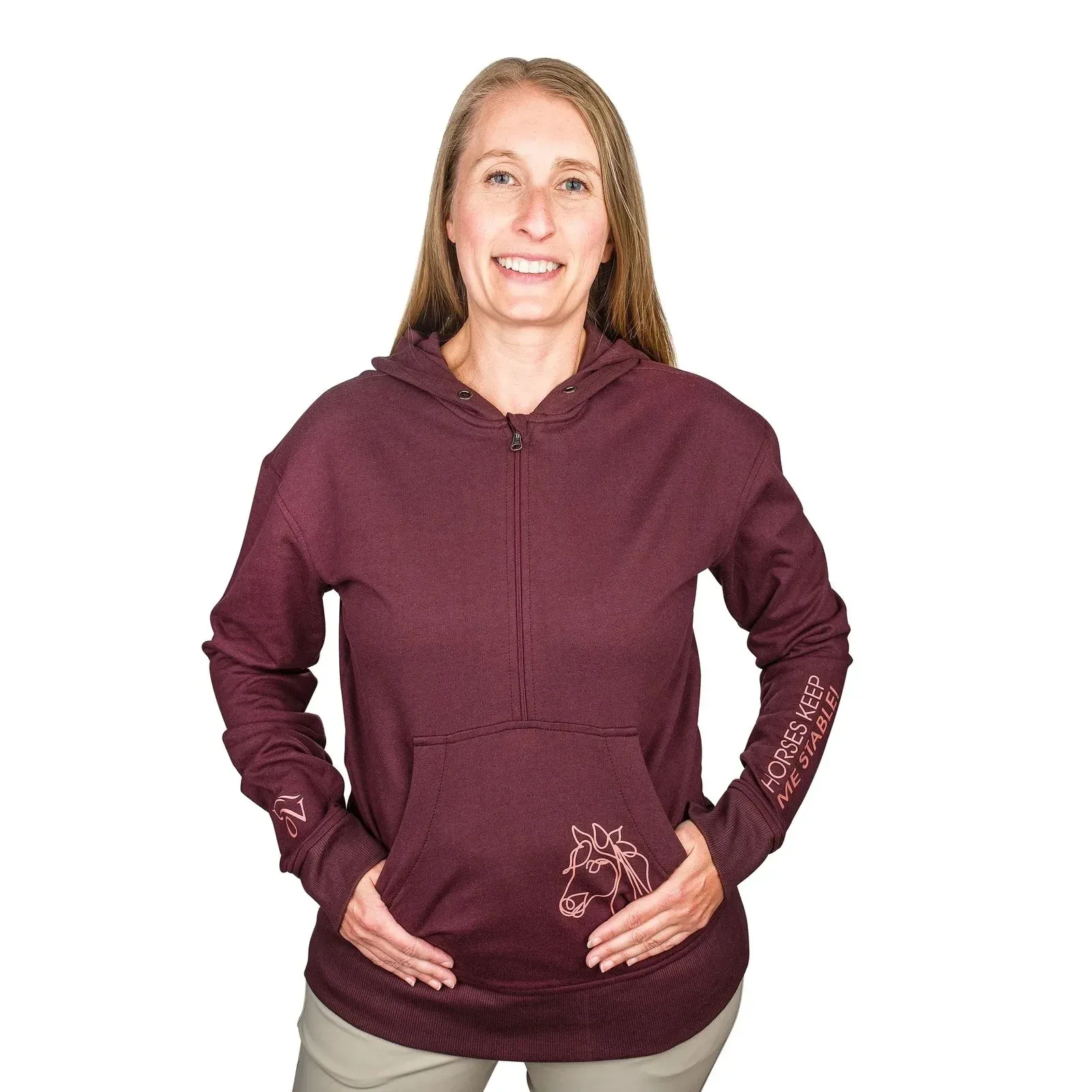 Ovation Ladies French Terry Graphic Hoodie - Image 2