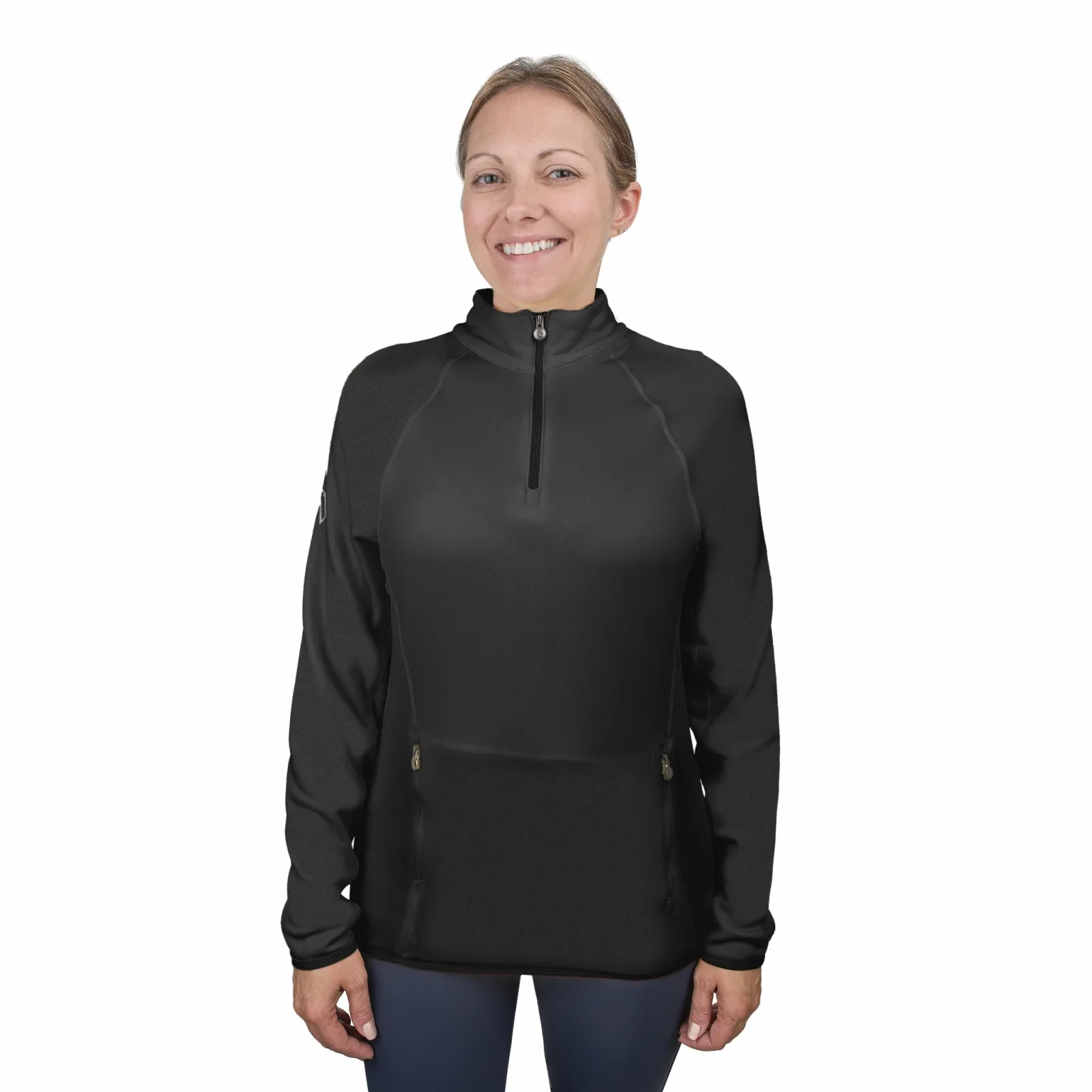 Ovation Ladies Half Zip Riding Fleece